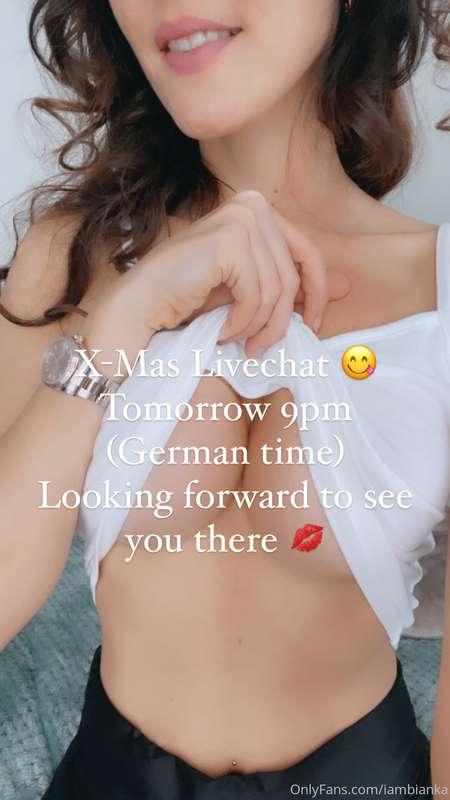 Short reminder 😋 see you tomorrow 💋