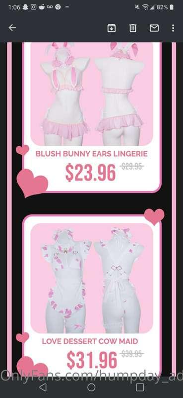 I'm thinking about getting a new lingerie set but which one...
