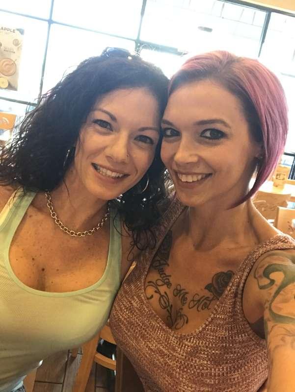 Then my friend Lynn Vega came over... (video posting next!)