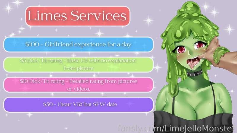 Check out some of my other services &lt;3