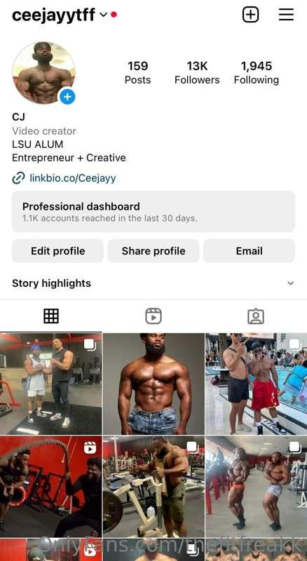 Go follow me on Instagram @ceejayytff