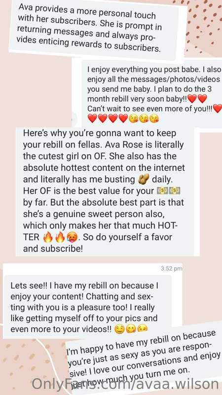 reasons you should sub to my paid page 💘
⬇️⬇️⬇️
@avaaa.rose