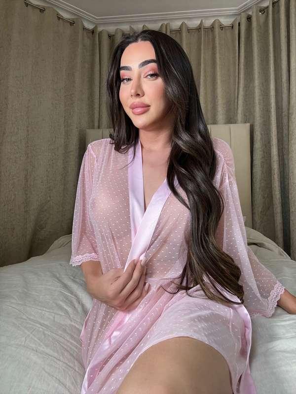 feeling cute wearing one of my "easy access" lingerie. What'..