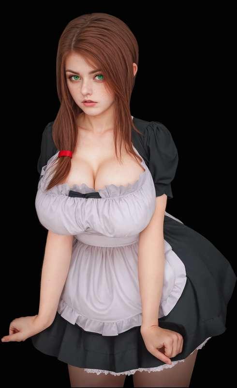Fan-art of Nekoma's Mirai from White Russian