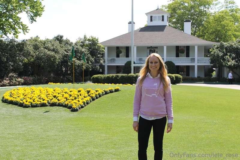 Happy Masters Week fore all my golf fans. Here’s me looking ..
