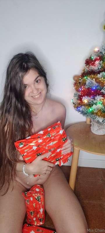 Buona vigilia di natale tesoroNon vedo l'ora di scartare il ..