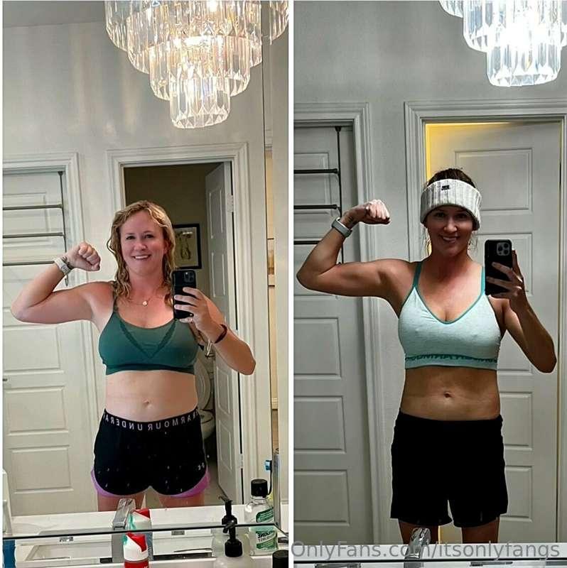 25lbs down from 10 months of work 💪