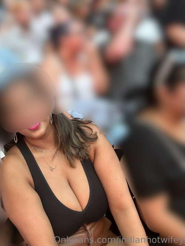 I thought my concert neighbors were happy with the view ;)