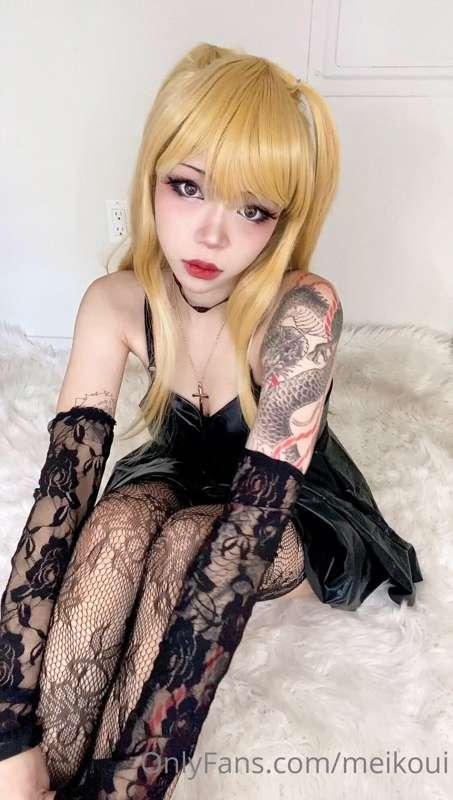 Misa Amane will show you her ~unconditional~ love 🖤🖤🖤