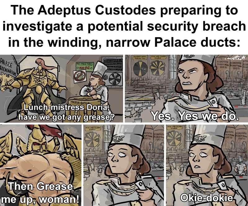 40k - "A proactive defence"