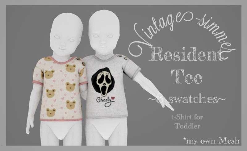 ˗ˏˋResident Tee ˎˊ˗ Public realase: March 13