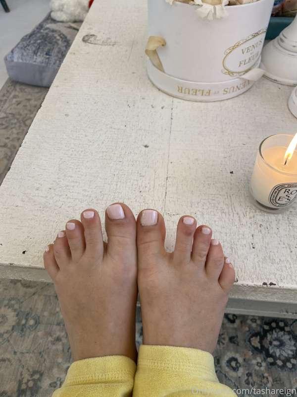 My new pedicure....