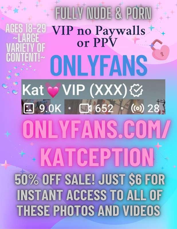 No locked content on my VIP onlyfans page, one subscription ..