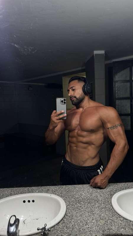 Take a look at this hot latin guy! He has amazing content. W..