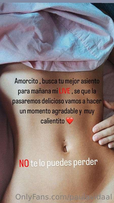 TE ESPERO BEBEEEEEE!!!!!! 😍🥰 vamos a cerrar este mes ARDIEND..