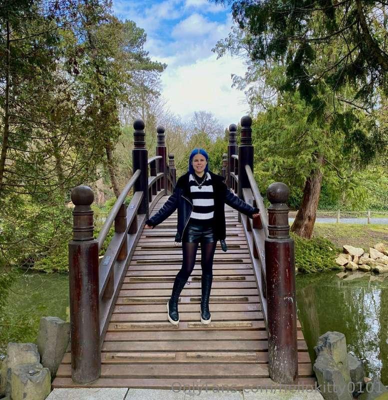 I had a great walk in the botanical garden today, I was sati..