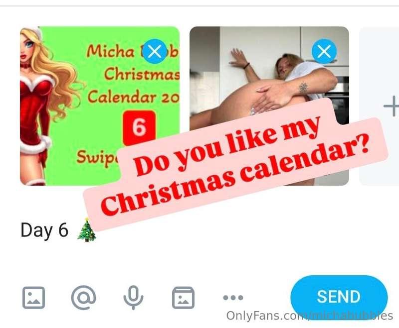 My Christmas calendar is so naughty this year 🥵