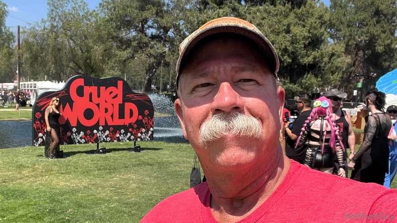 Mustache Dad at Cruel World