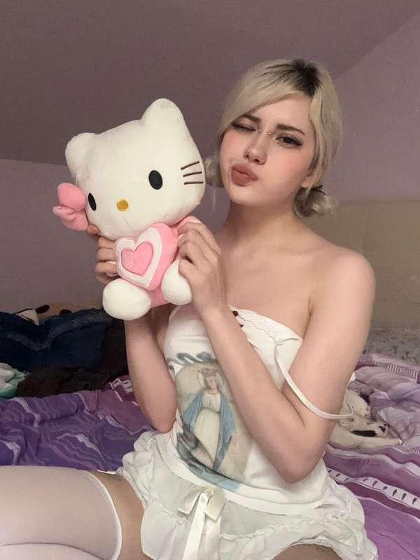 Posso essere il tuo peluche, tutto da abbracciare e coccolar..