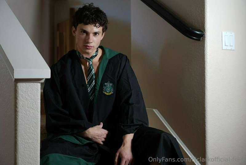 All my nude Slytherin costume pics;) cock out, ass up, every..