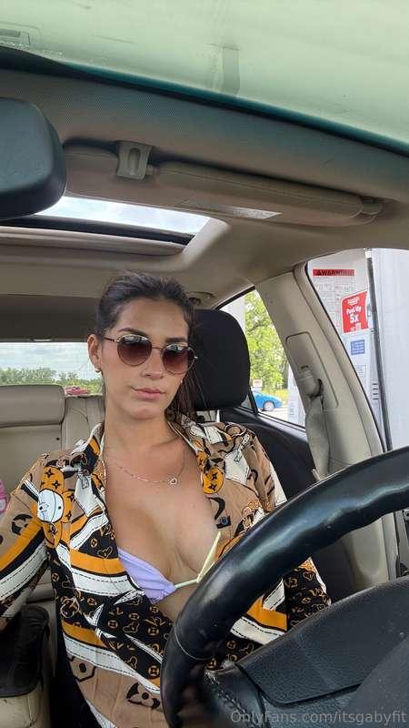 Fueling up and ready to drive you wild ⛽😘