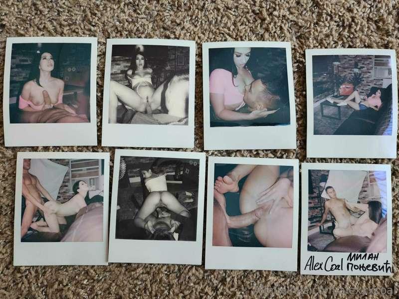 📸 **Polaroids for sale!** 📸
These are from a VR shoot with @..
