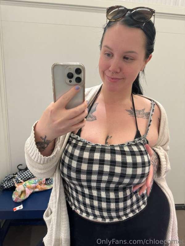 Do you like it when I take naughty change room pics for you?..