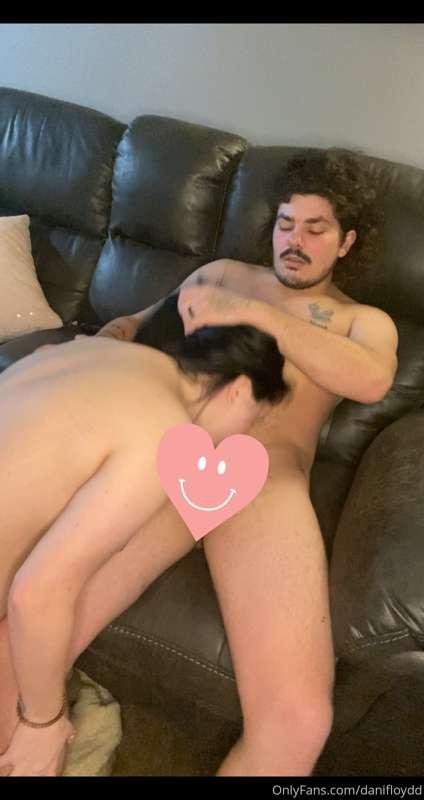Unlock to see me suck and ride 🙈💦💋 reverse cowgirl view too!..