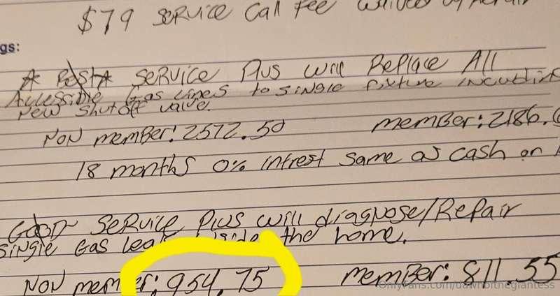 I got hit with 2 emergencies with my furnace and gas leaks t..