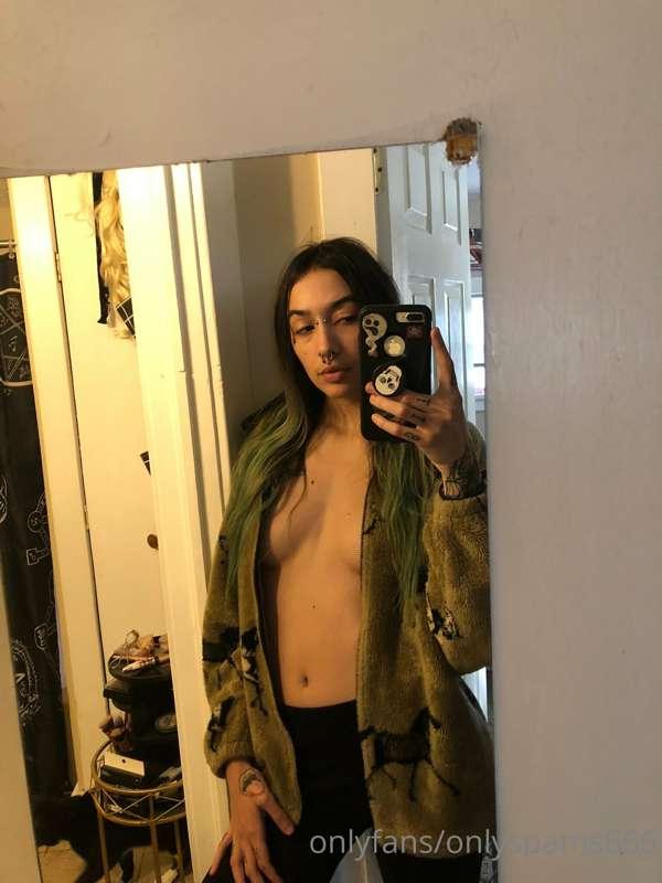 goodwill haul yesterday included dis soft/fuzzy fleece with ..