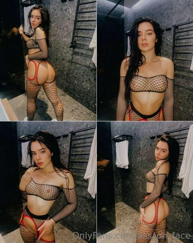 Burning brunette @ladyadel 🖤 Just a crazy girl😈 Real wild ki..