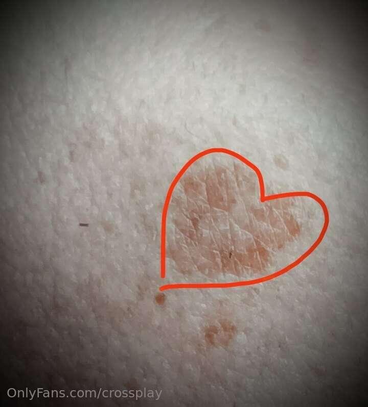 Can you guess, darling, where this cute heart is located on ..