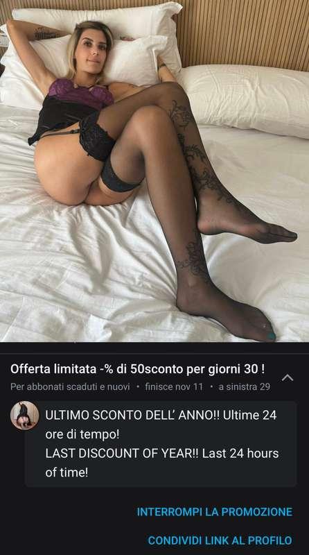⌛️ ONLY 3 HOURS / SOLO 3 ORE ⌛️Ultimo sconto dell’anno !!!!!..