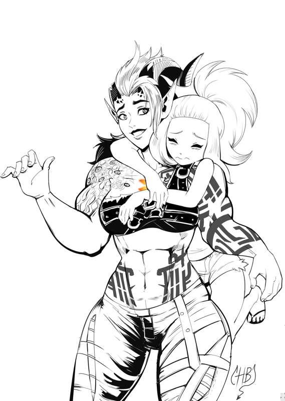 Karlach gets a hug