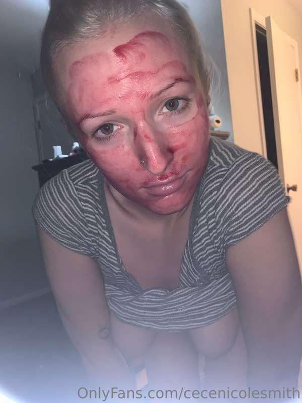 Just a face mask onlyfans**** I just watched Barbie and I fe..