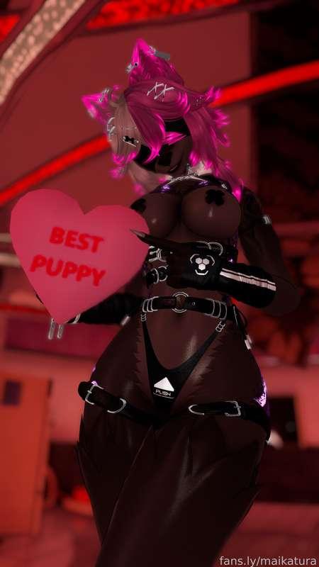 Happy Valentine's Day! 🍫💖

Don't forget that you're the best puppy anyone could have, my sweetheart~

「 #VRChat #EcchiVRC #SpicyVRC #blindfold #nude
     #naked #lewdtuber #furry #bigboobs #pasties  」