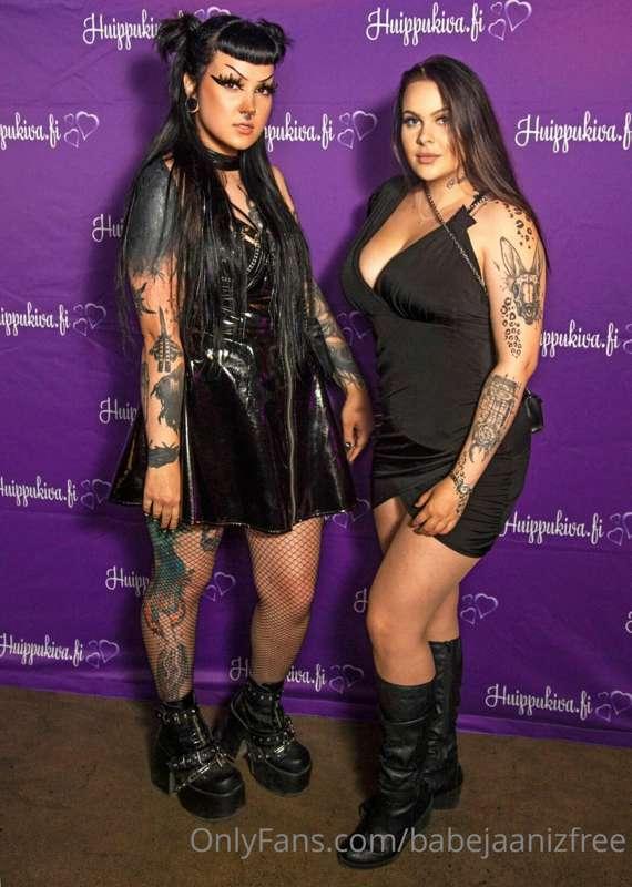 Oltiin huippukivan juhlissa @missevilia kansss ❤️