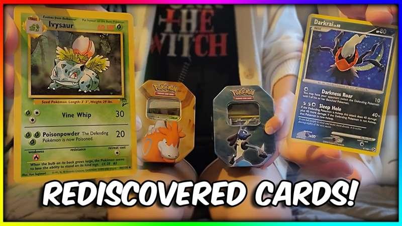 [IRL] Going Through Old Lost Pokémon Cards!