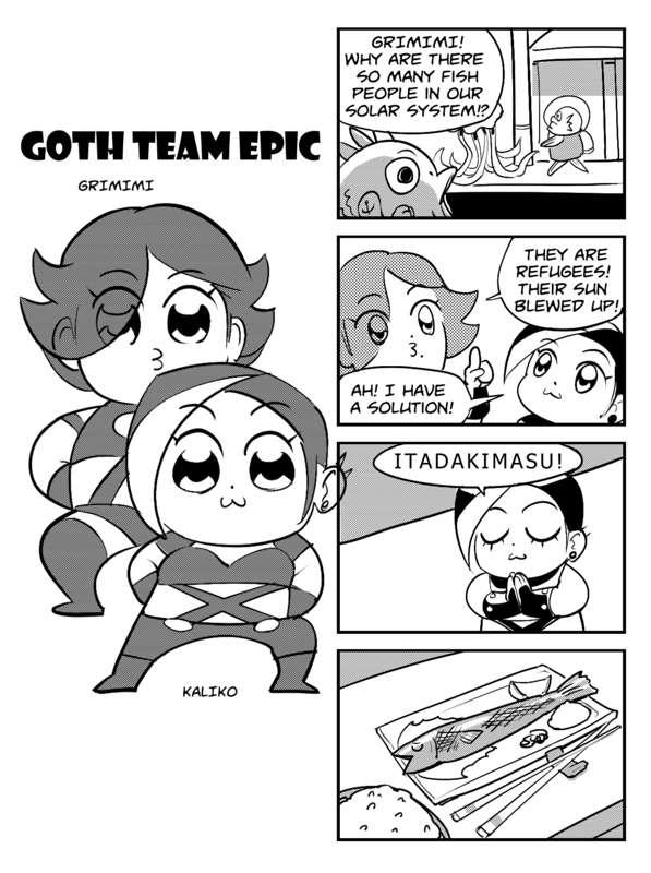 Stretch goal Digital Bonus comic strips