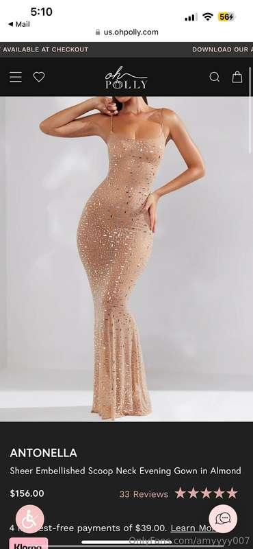 This is quite literally the sexiest dress I have ever seen i..