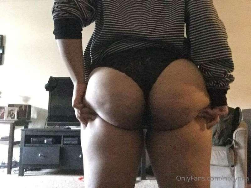 My ass was always heavy, this was it at 18 again too ;) I lo..