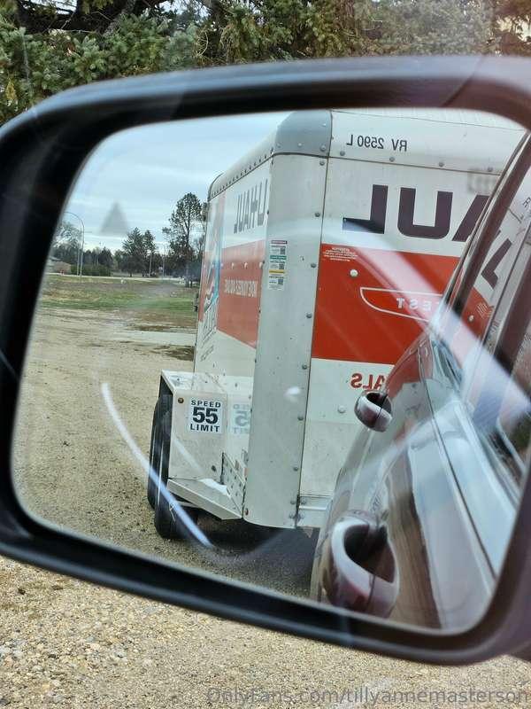 With my rented Uhaul trailer literally in tow, this is my fi..