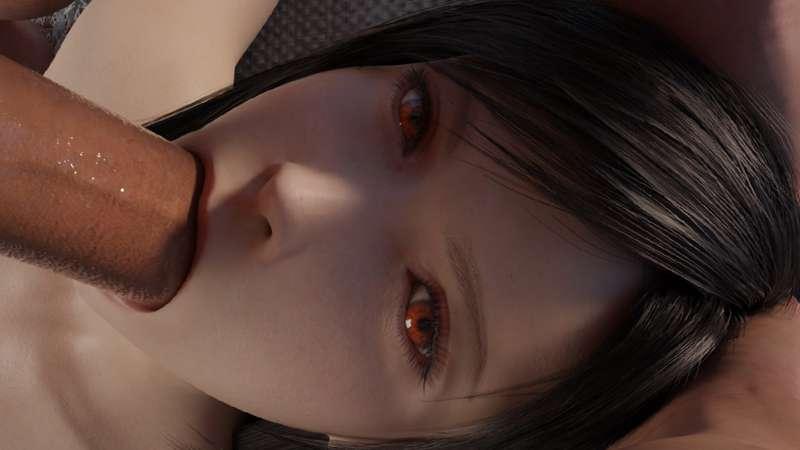 Work in progress - Tifa facefuck