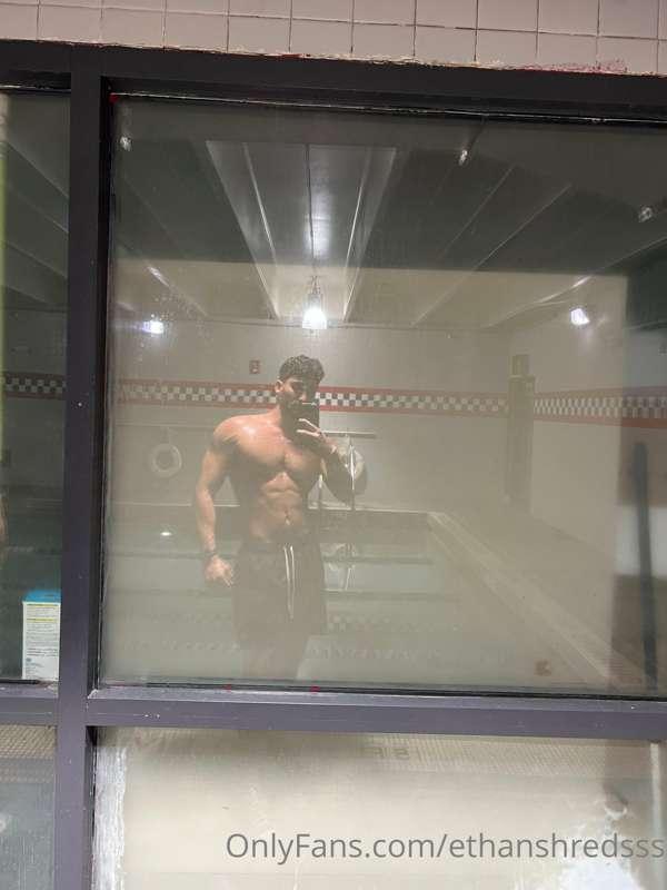 Sauna made me drenched