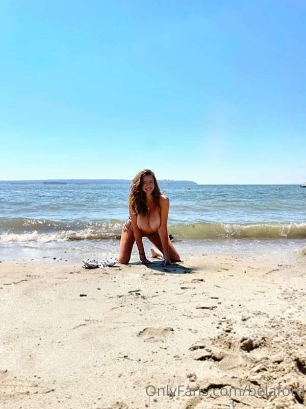 It was not a nude beach 🤭