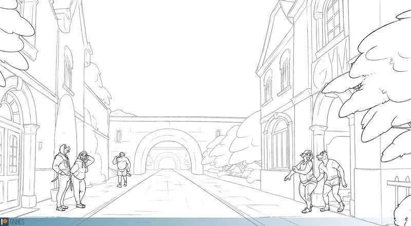 Gym entrance