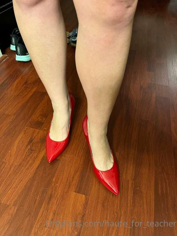 New shoes, compliments of a super sweet fan!!! Might have to..