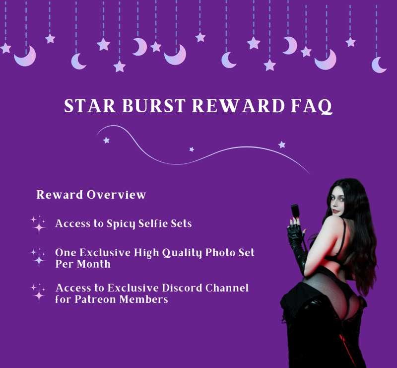 💜 Star Bursts Reward FAQ 💜