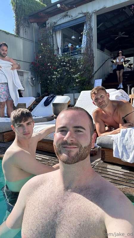 Treating myself to a well deserved rest day at the pool with..