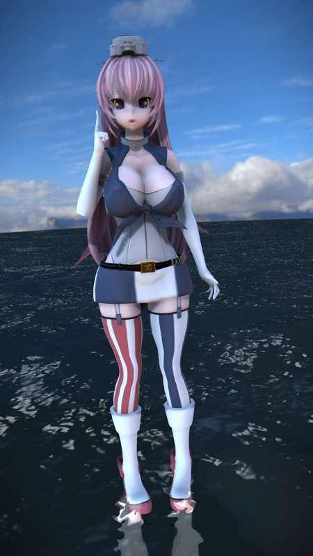 MMD Megurine Luka IOWA 3DCG